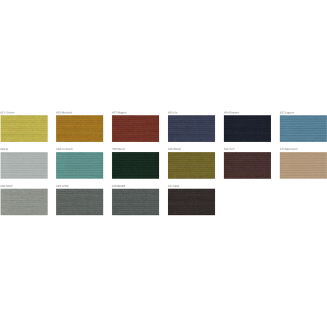 Tretford Interland | Ovaal, 120x150cm, Roze588, gefest met vlies